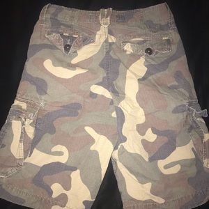 American Eagle Camo Cargo shorts